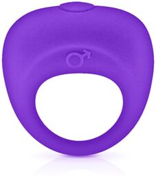 Anneau de pénis vibrant violet Violet