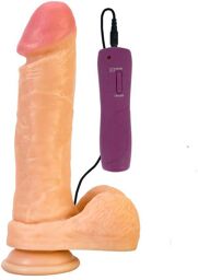 Vibromasseur Ventouse Télécommandé Réaliste Bruno Beige