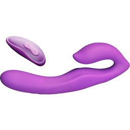 Gode Ceinture Sans Harnais avec Vibromasseur