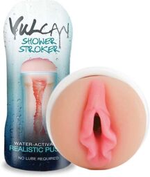 Masturbateur Vagin CyberSkin H2O Shower Stroker Bleu