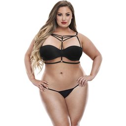 Baci - Sexy Strappy Bra Harness Queen