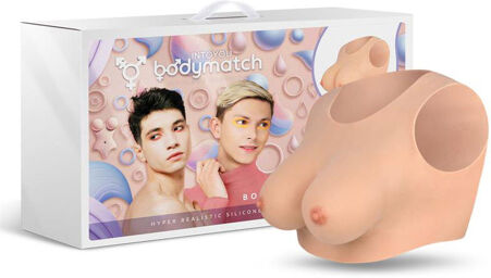 Booskin - Prothèses mammaires réalistes en silicone - Bonnet C - Nude