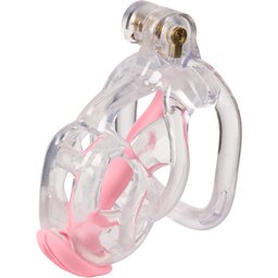 Guardian Chastity Cage Clear