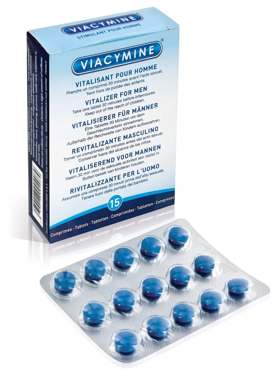 Stimulant pour homme Viacymine 15 comprimés