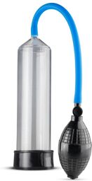 Pompe à pénis avec bille de compression - Transparente