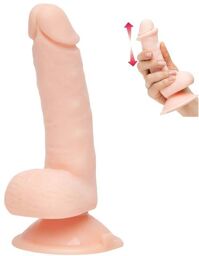 Gode Ventouse Réaliste 15,2 cm Chair rose