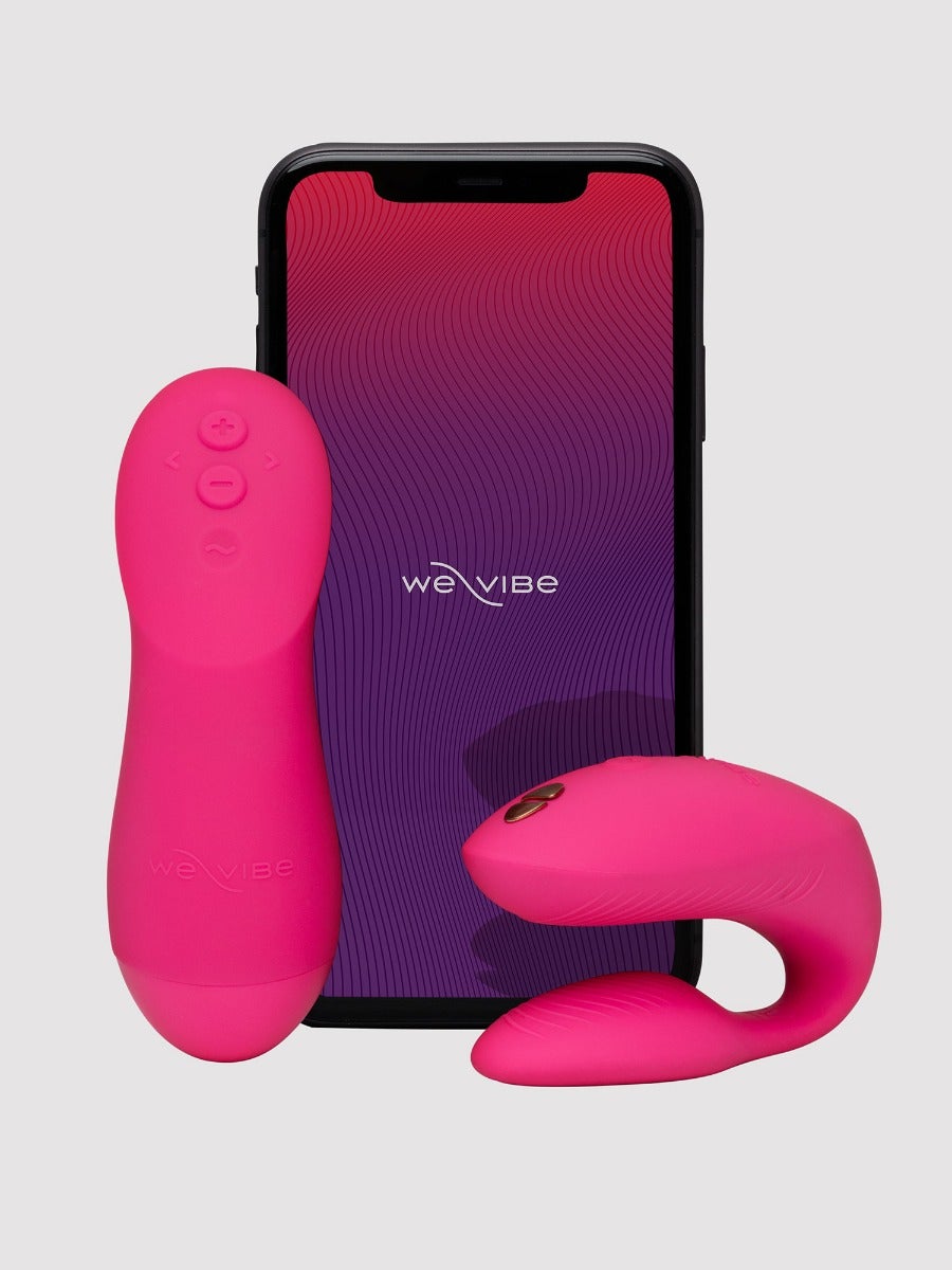 Stimulateur pour couple connecté We-Vibe Chorus Pro rose