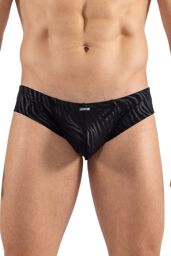 minipant noir & gold Zebra Black/Zébré Gold