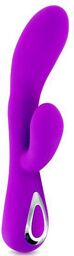 Vibromasseur rabbit USB 2 moteurs 10 programmes