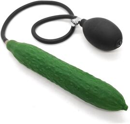 Gode gonflable Concombre 18 x 3.5cm