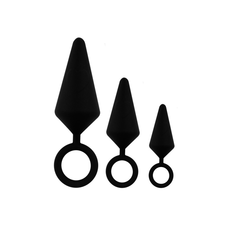 Kit d'entrainement anal 3 plugs
