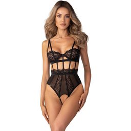 – Body Ouvert à l’Entrejambe – Noir