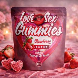 - Love Sex Gummies - Fraise