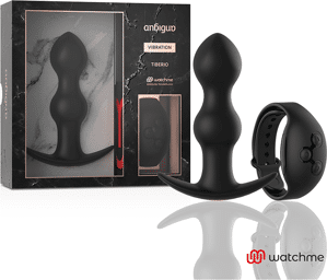 Plug Anal Tiberio avec télécommande Watchme