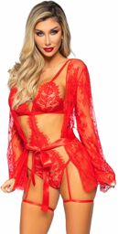86123 Body et chemise Rouge Rouge
