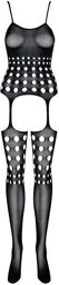 Combinaison Ouverte Entailles Noire G310 Noir