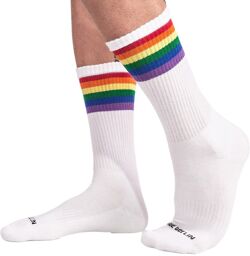 Chaussettes Gym Socks Rainbow