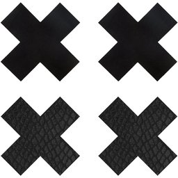 Peekaboos Cache-Tétons Autocollants en Croix Lot de 2