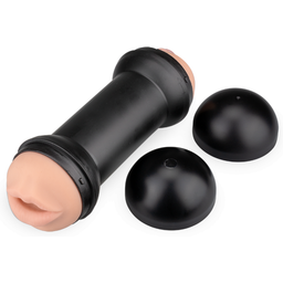 Double masturbateur vagin et bouche gourmande Cynthia