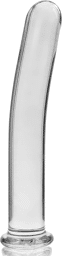 LE 9 GODE EN VERRE BOROSILICATE 15,5 X 2,5 CM CLAIR