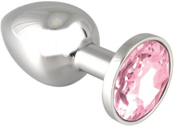 Anus piquet PETIT avec cristal rose S