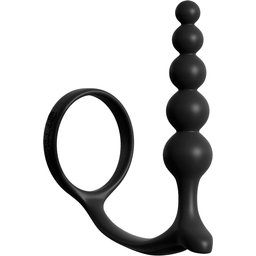 Anal Fantasy Ass-Gasm Anneau Pénien avec Chapelet Anal