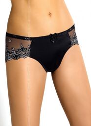 Culotte Moon Flower V-5123 Noir