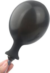 Plug vibrant gonflable Curve 10 x 3.2cm