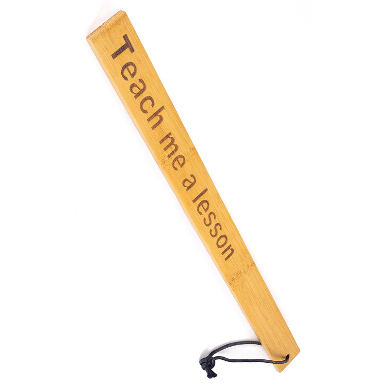 Paddle bdsm Teach Me A Lesson