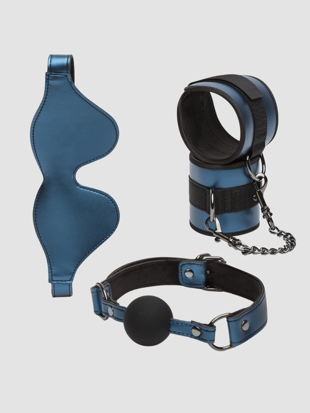 Kit bondage Metallic Fantasy 3 pièces