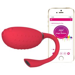 -  Vibromasseur connecté Fugu - rouge