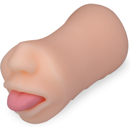 Bouche langue tirée Angie