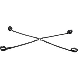 Velvet Noir Set de Bondage Hogtie & Menottes