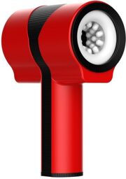 Masturbateur automatique Teles Scoop Va-et-Vient et Rotation Rouge