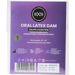 Digue dentaire en latex - 1 unité