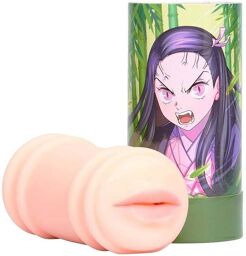 Masturbateur Bouche Vampire Nezuko Beige