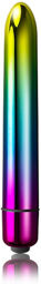Vibromasseur Bullet Prism multicolore en silicone doux