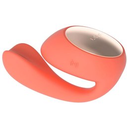 - Ida Wave Massager à Double Stimulation Rouge Corail