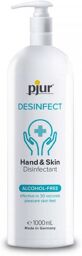 Gel Désinfectant Mains & Peau Sans Alcool Desinfect 1 Litre Blanc