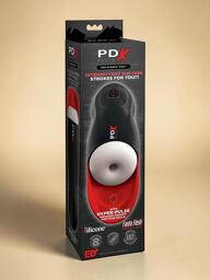 Masturbateur avec stimulation des testicules et aspiration automatique