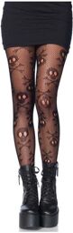 Collant Motif Crà¢ne
