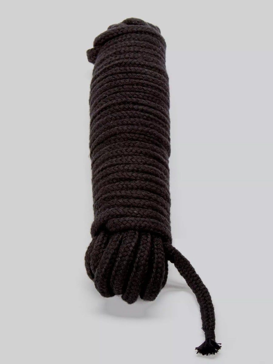Corde bondage Soft Rope 10 mètres noir