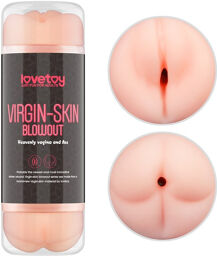 Masturbateur double Virgin-Skin Anus Vagin