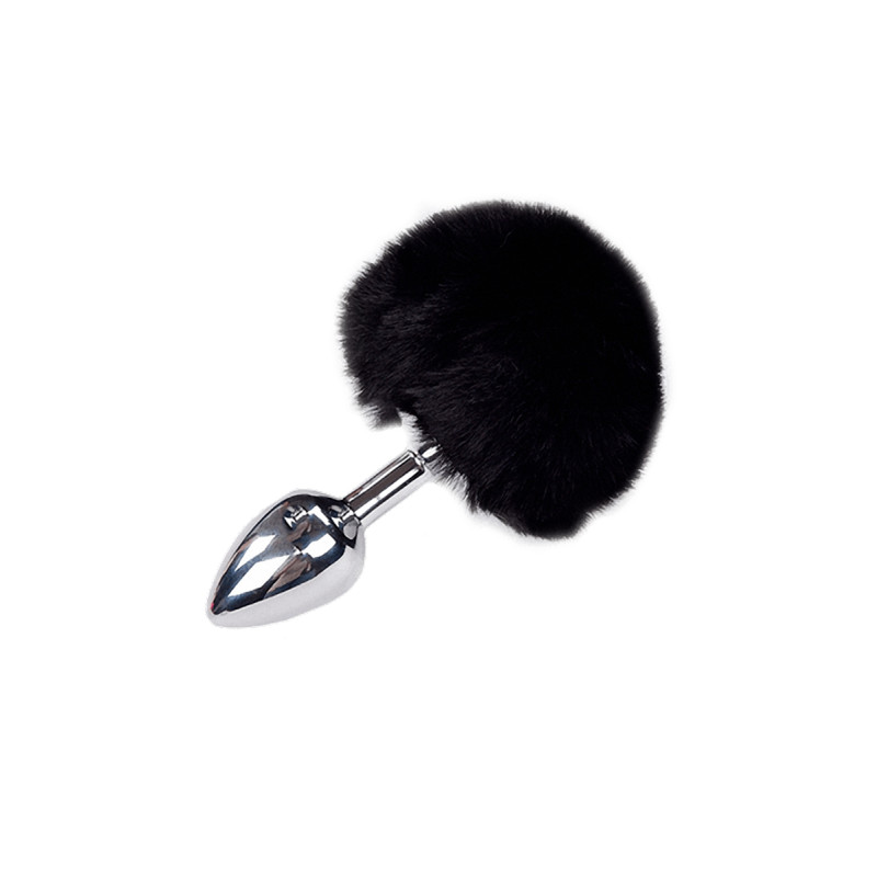 Plug métal Fluffy S noir