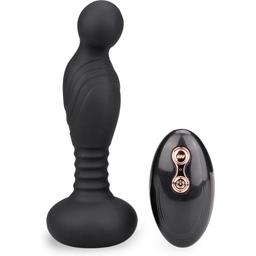 Vibromasseur vibro homme gode anal Stimulateur prostatique vibrant et massant Harmony - Noir