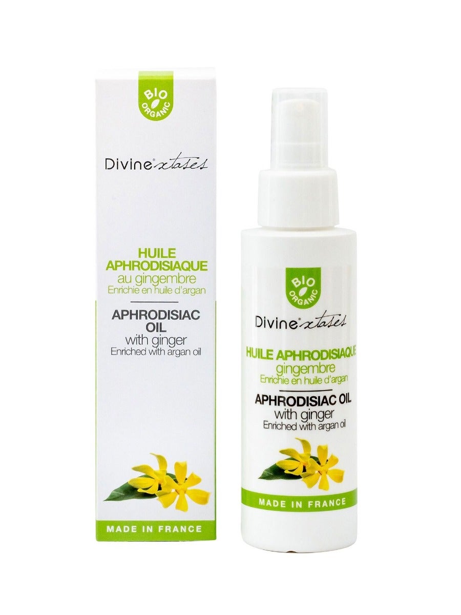 Huile aphrodisiaque gingembre bio 100 ml