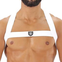 Harnais élastique Fetish X Blanc