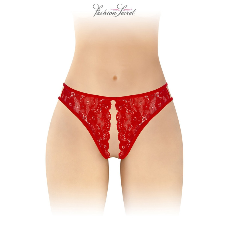 String rouge ouvert Victoria