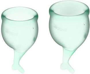 Coupe Menstruelle Feel Secure Vert clair