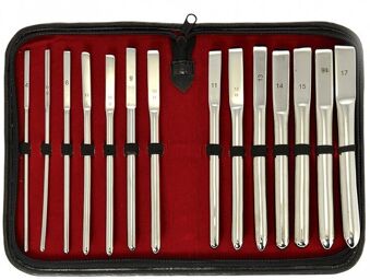 Étui complet avec 14 dilatateurs